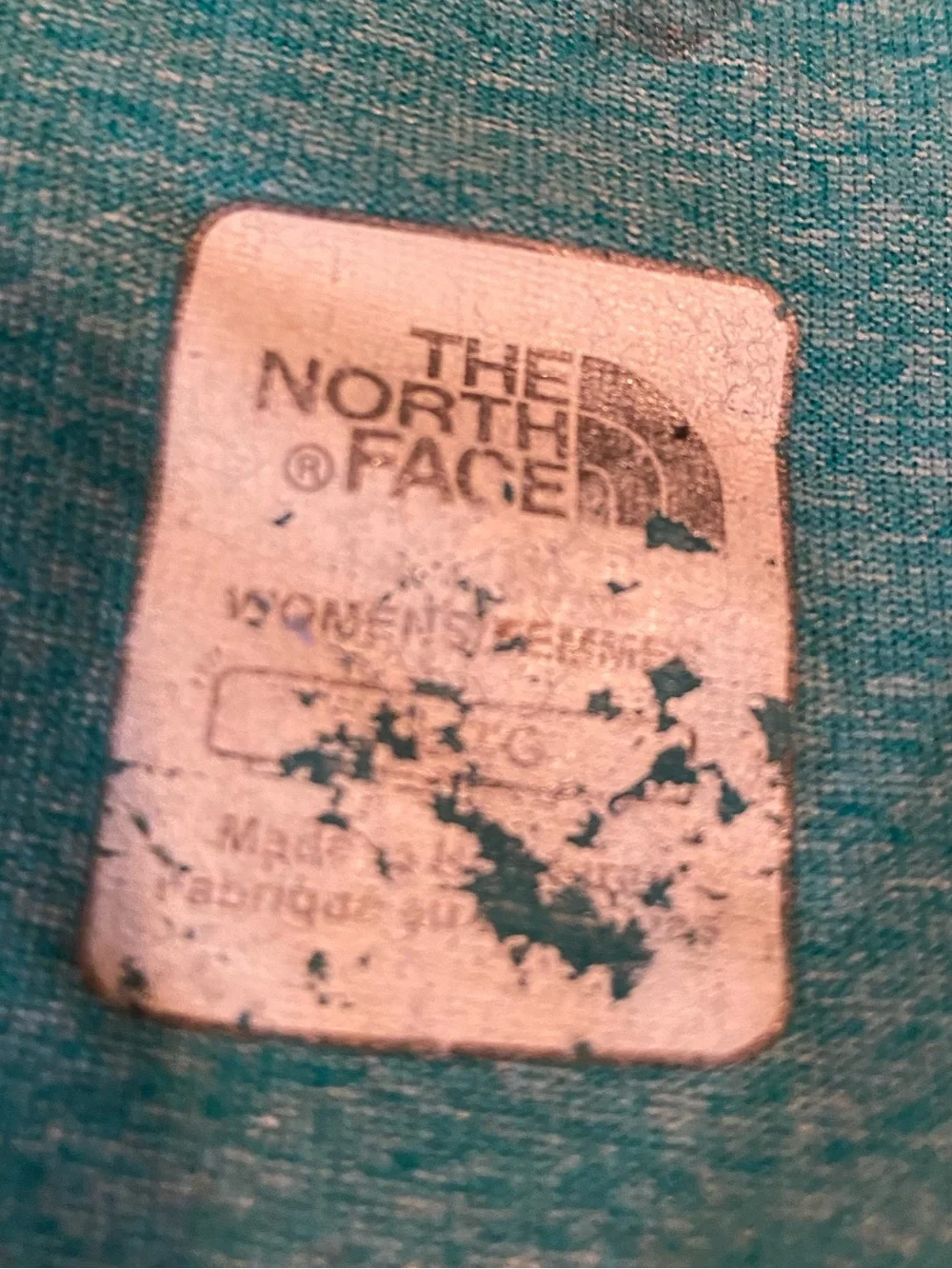 The North Face Teal V-Neck Short Sleeve Tee - Picture 4 of 11